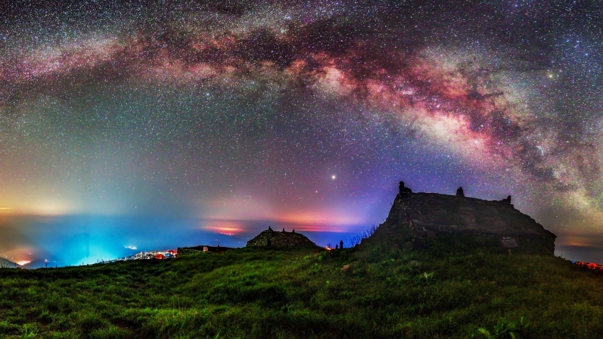 武功山星空